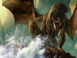 Cthulhu, uno dei Grandi Antichi immaginati da Howard Philips Lovecraft