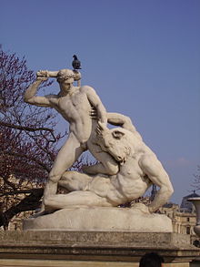 Thésée et le Minotaure, Étienne-Jules Ramey, 1826. Giardino delle Tuileries (Parigi)