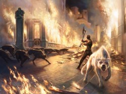La copertina di Toll the Hounds di Steven Erikson ben rappresenta il mercato bruciato del fantasy in Italia