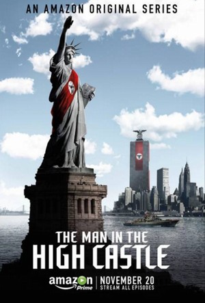 Una locandina di Amazon per il lancio della serie ispirata al romanzo di Philip K.Dick