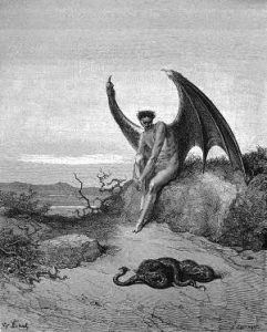 Lucifero, famosa figura della mitologia ebraica